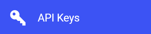 API Keys button